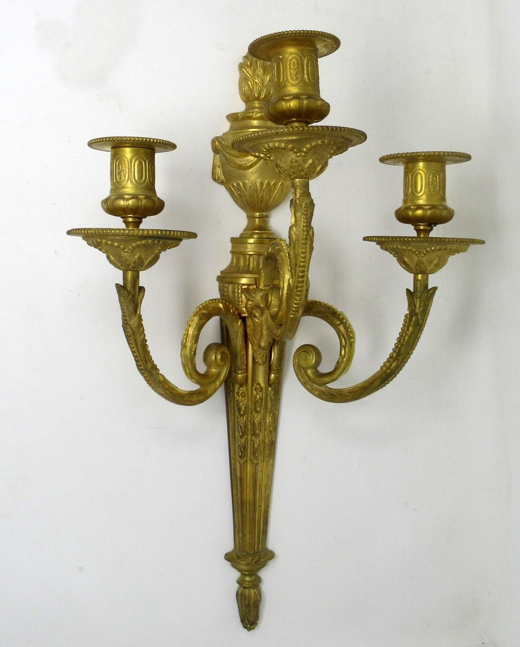 french candle wall sconces