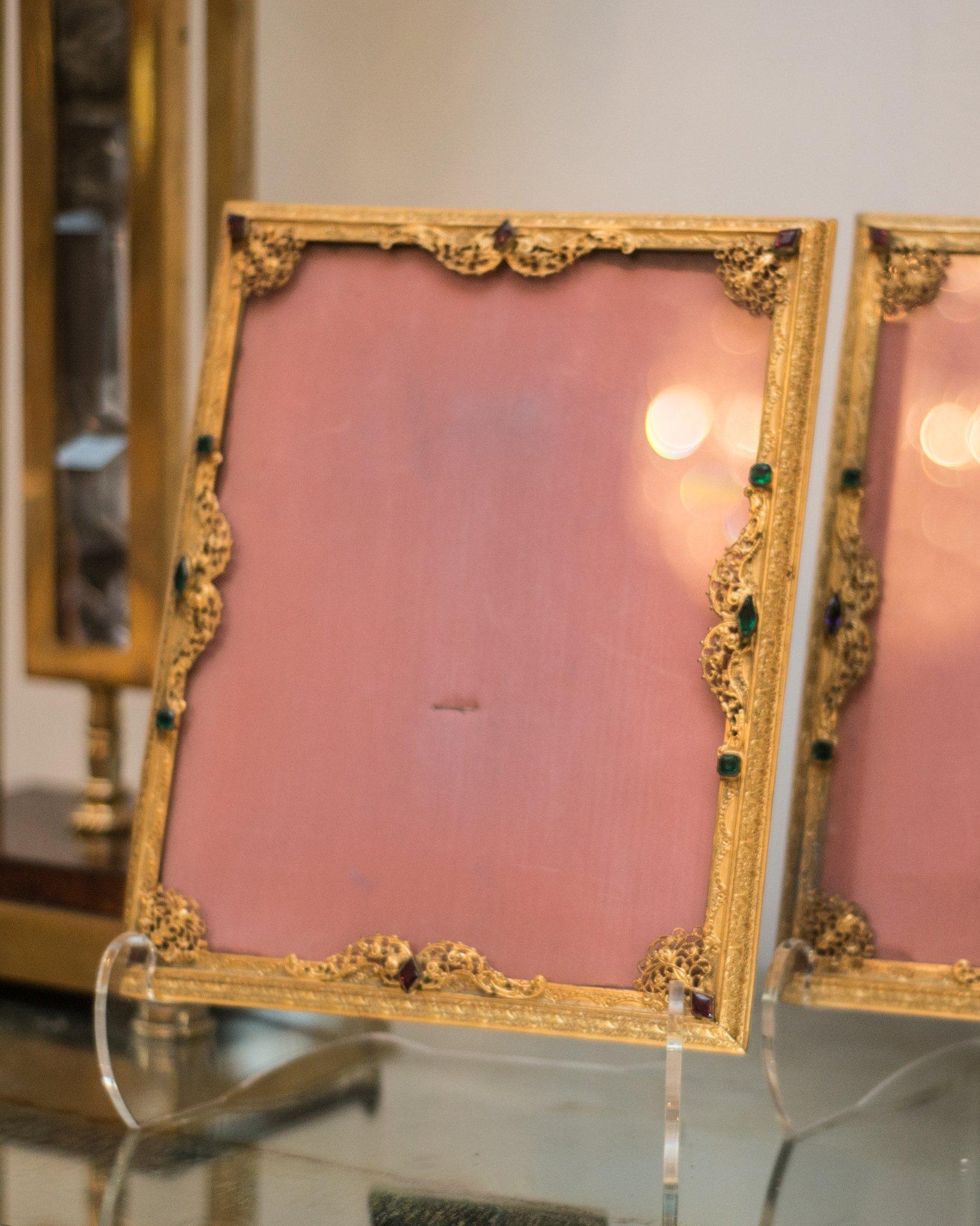 jewelled picture frames