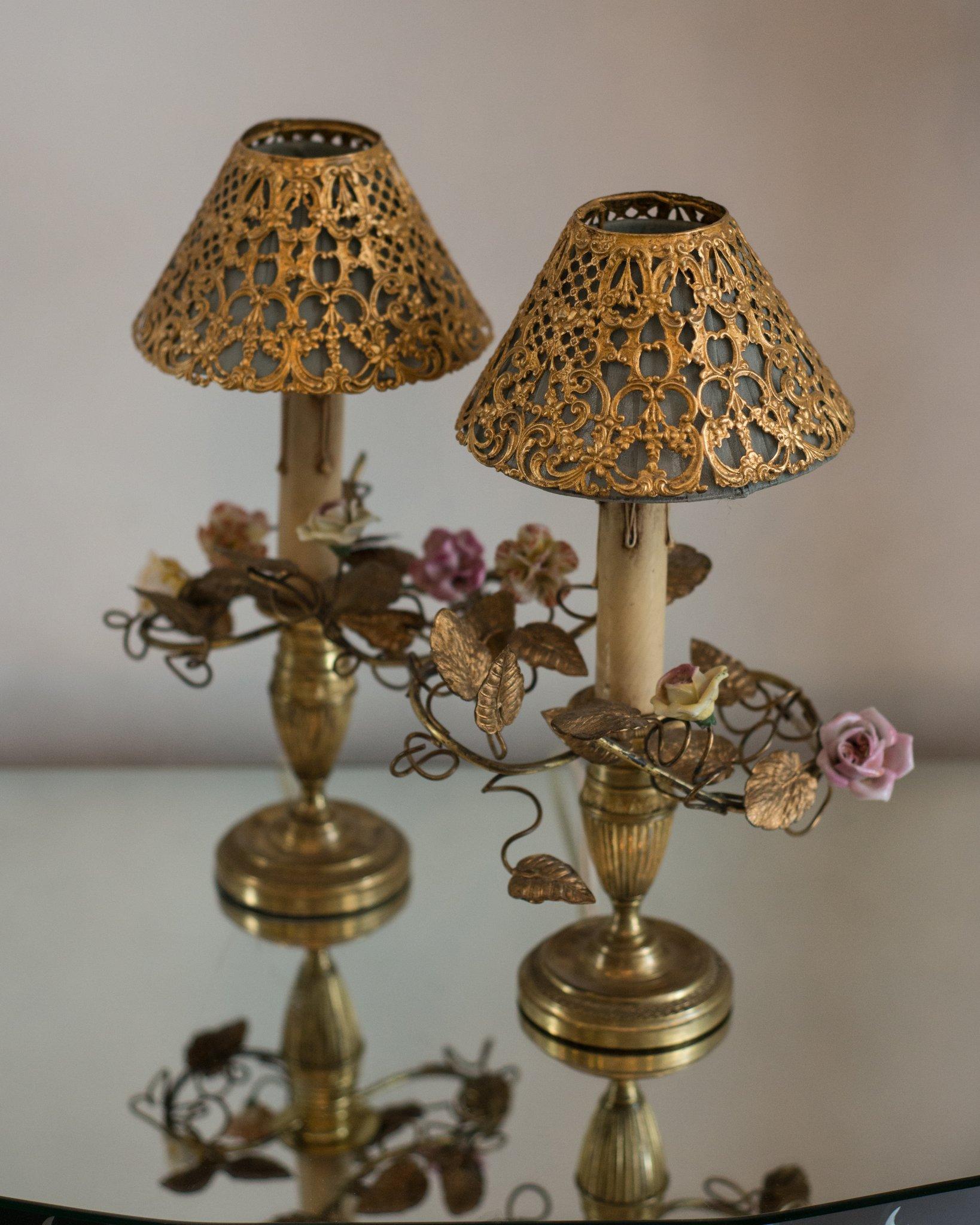 antique french lamps