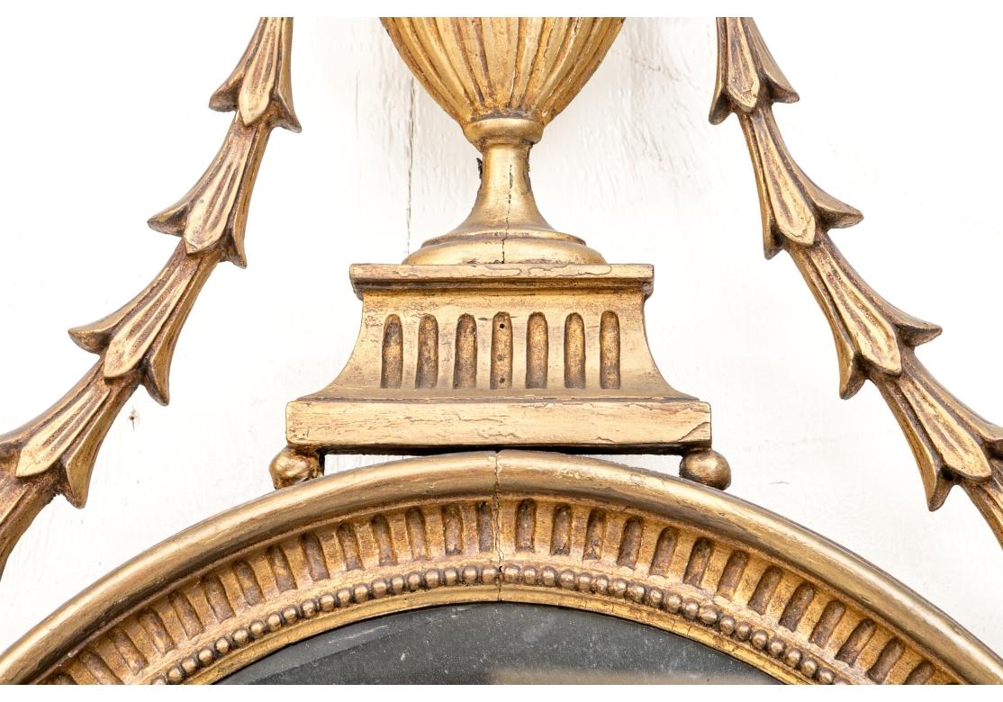 Par De Espejos Antiguos De Madera Dorada Jorge III - Proyecto De Restauración en venta 4