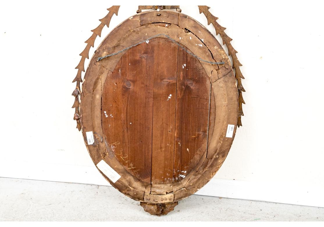 Par De Espejos Antiguos De Madera Dorada Jorge III - Proyecto De Restauración en venta 5
