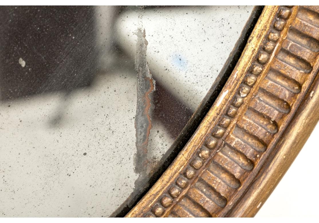 Par De Espejos Antiguos De Madera Dorada Jorge III - Proyecto De Restauración en venta 7