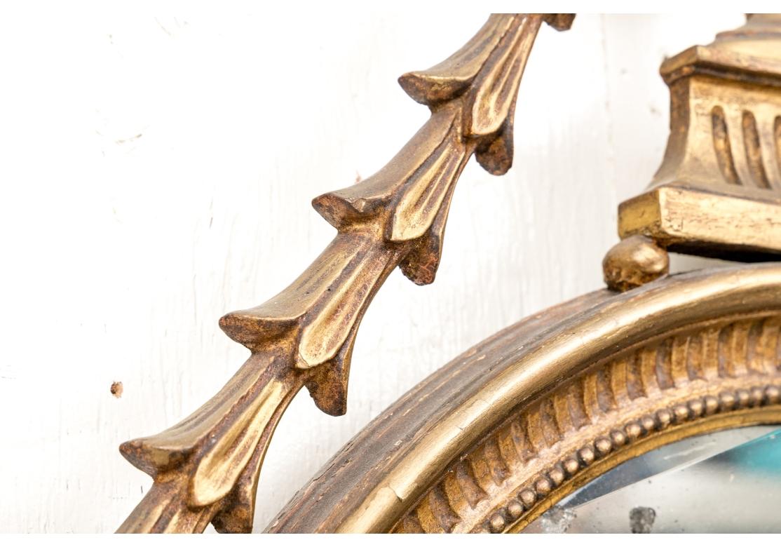 Par De Espejos Antiguos De Madera Dorada Jorge III - Proyecto De Restauración Inglés en venta