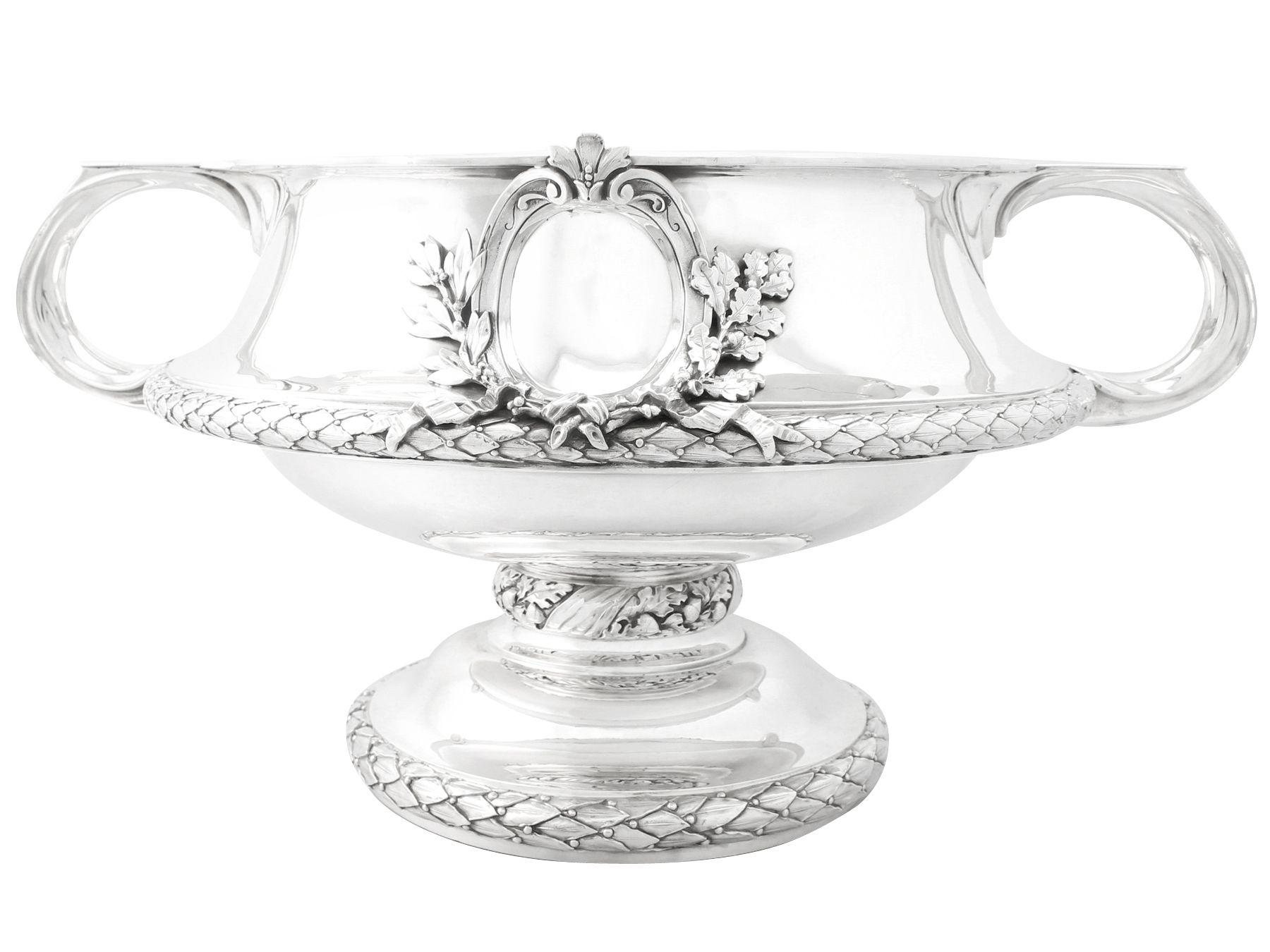English Antique Sterling Silver Bowls / Centrepieces For Sale