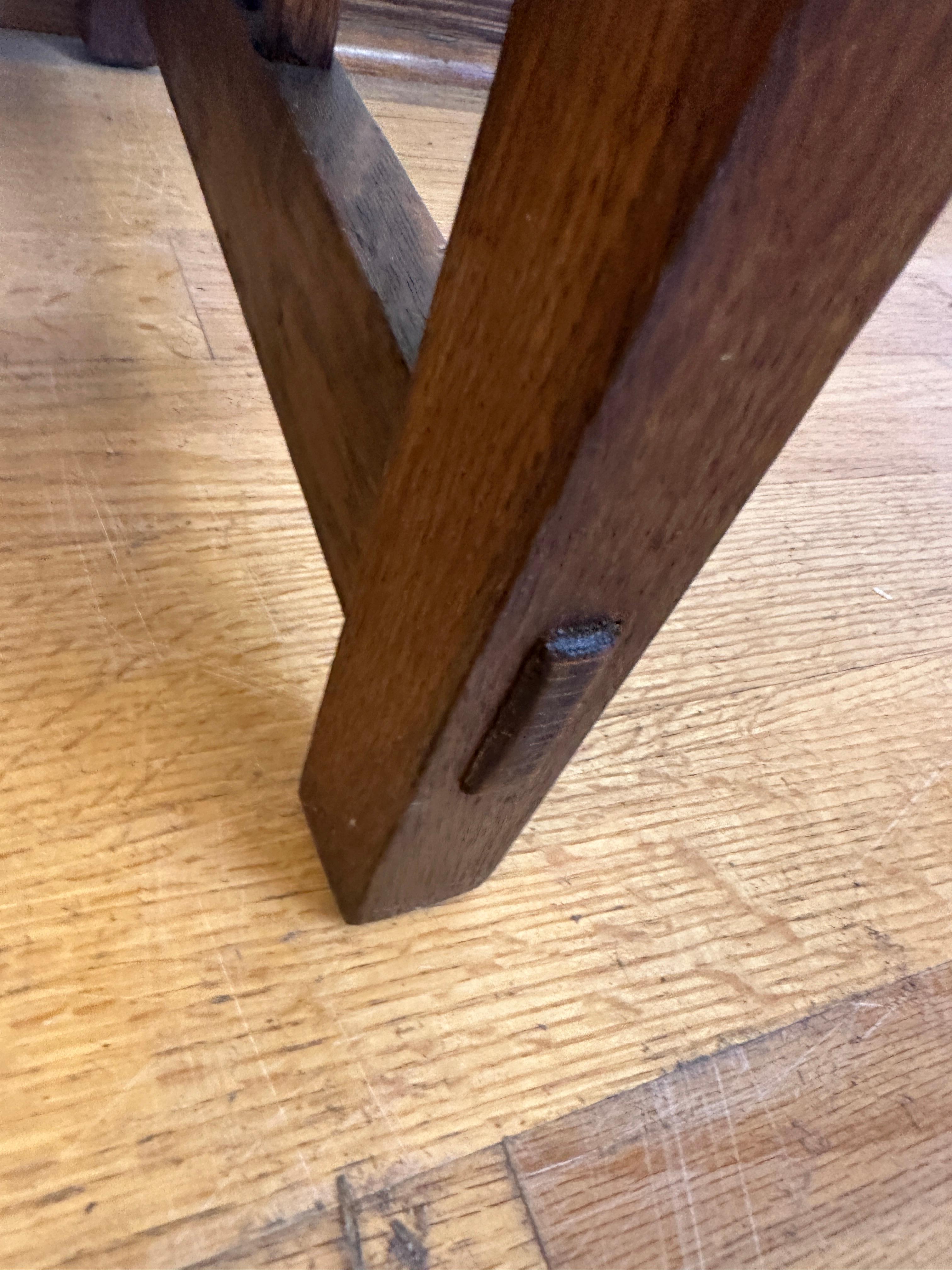 Début du 20ème siècle Paire de chaises à haut dossier Gustav Stickley (modèle 384) - W4352 en vente