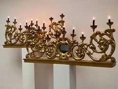 Antique Pair of Italian Chandeliers