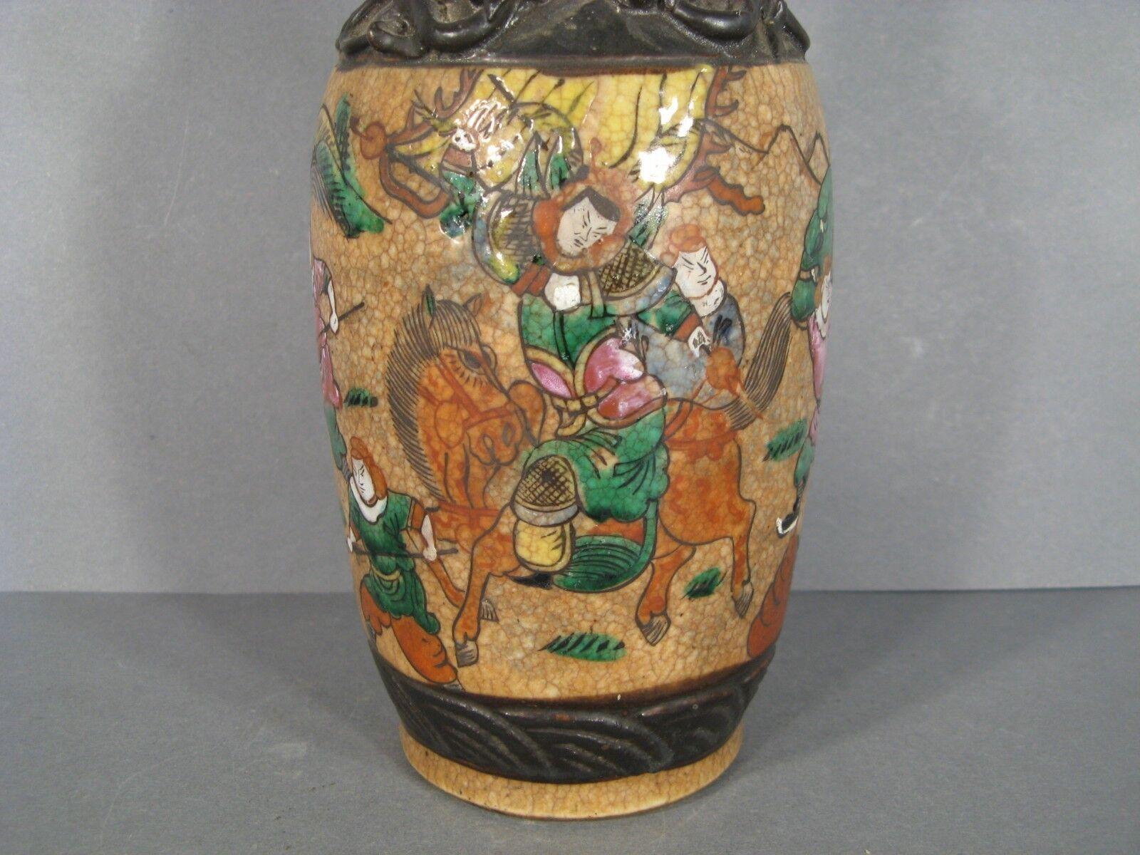 Antikes Paar Nankin-Porzellanvasen, 19. Jahrhundert -1Y90, Paar (Französisch)