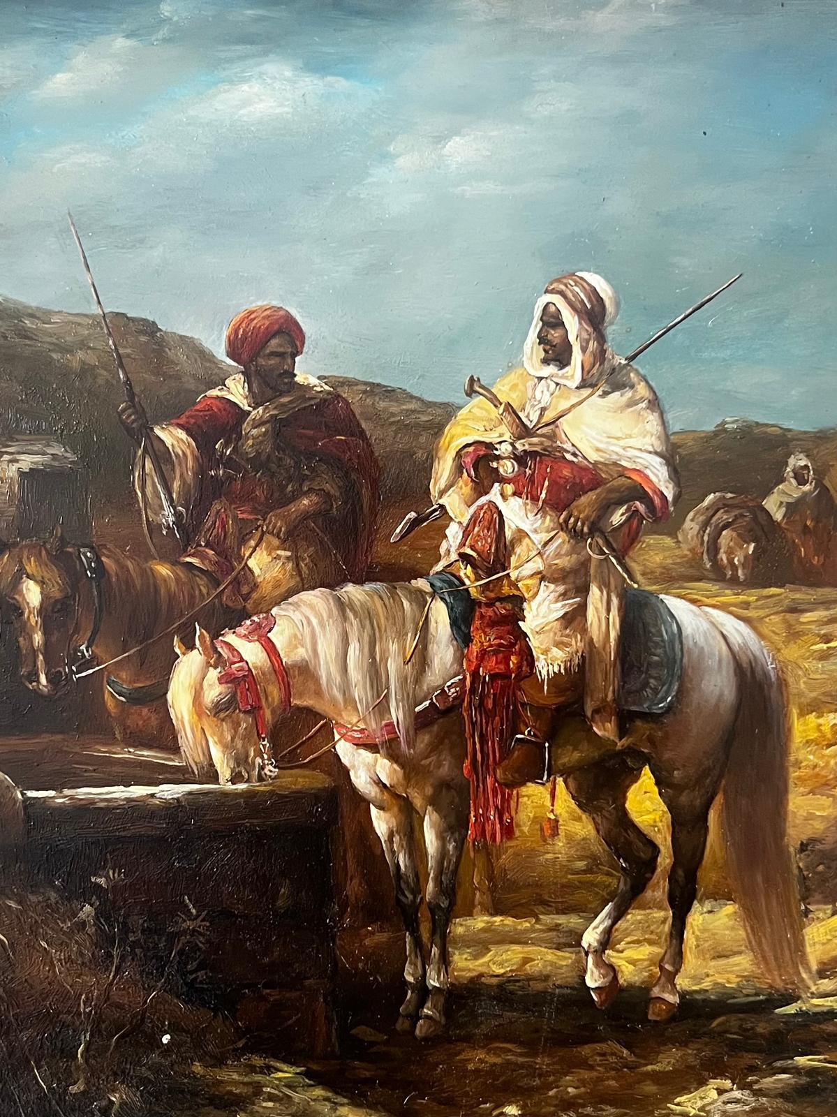 Adolf Schreyer es el pintor orientalista alemán más famoso y de mayor éxito, cuyas obras eran especialmente codiciadas por los compradores aristocráticos y de clase alta de la época. Hacia finales del siglo XIX, varias obras entraron también en