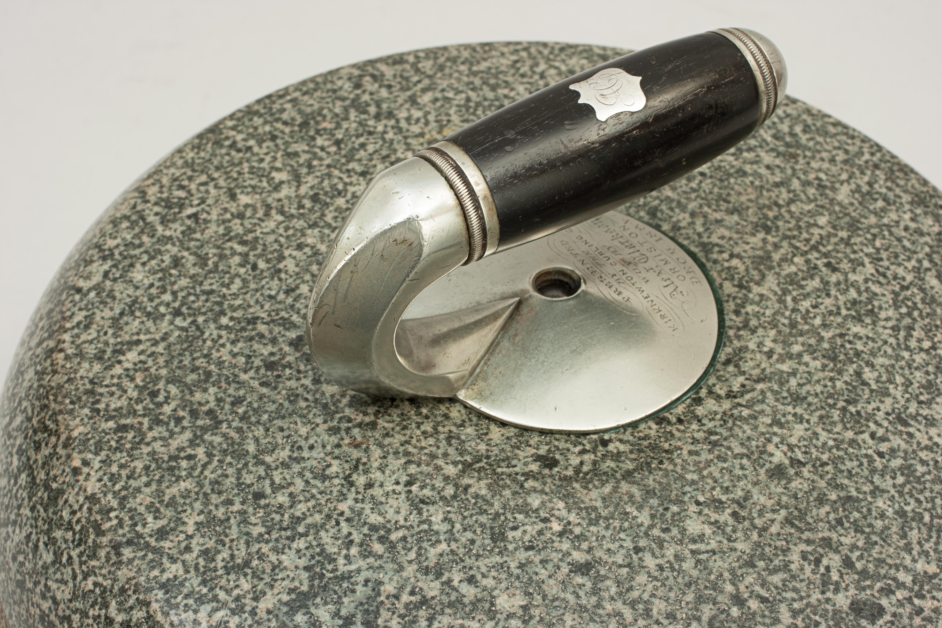 curling stone handles for sale