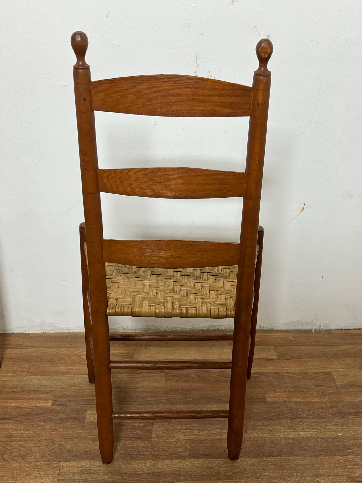 Antique Pair of Shaker Chairs from the Enfield Community, Circa Mid 1800s 6