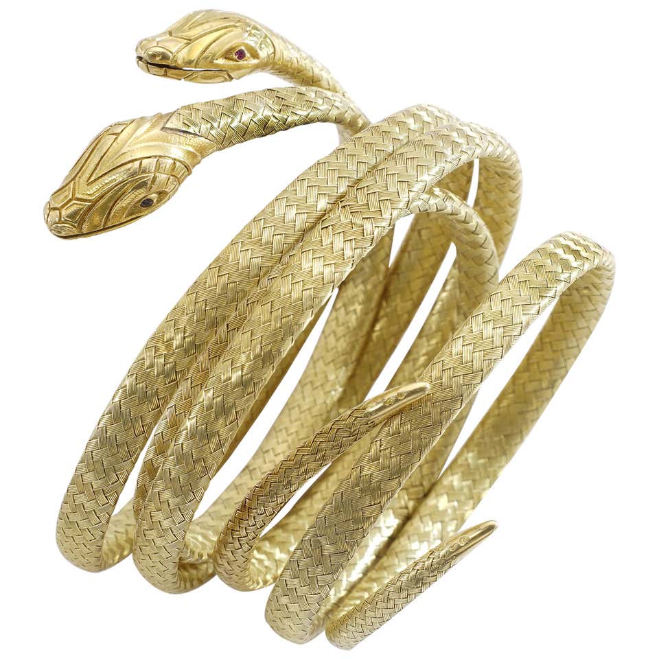 Diamond, Gold and Antique Cuff Bracelets - 1,957 For Sale at 1stdibs ...