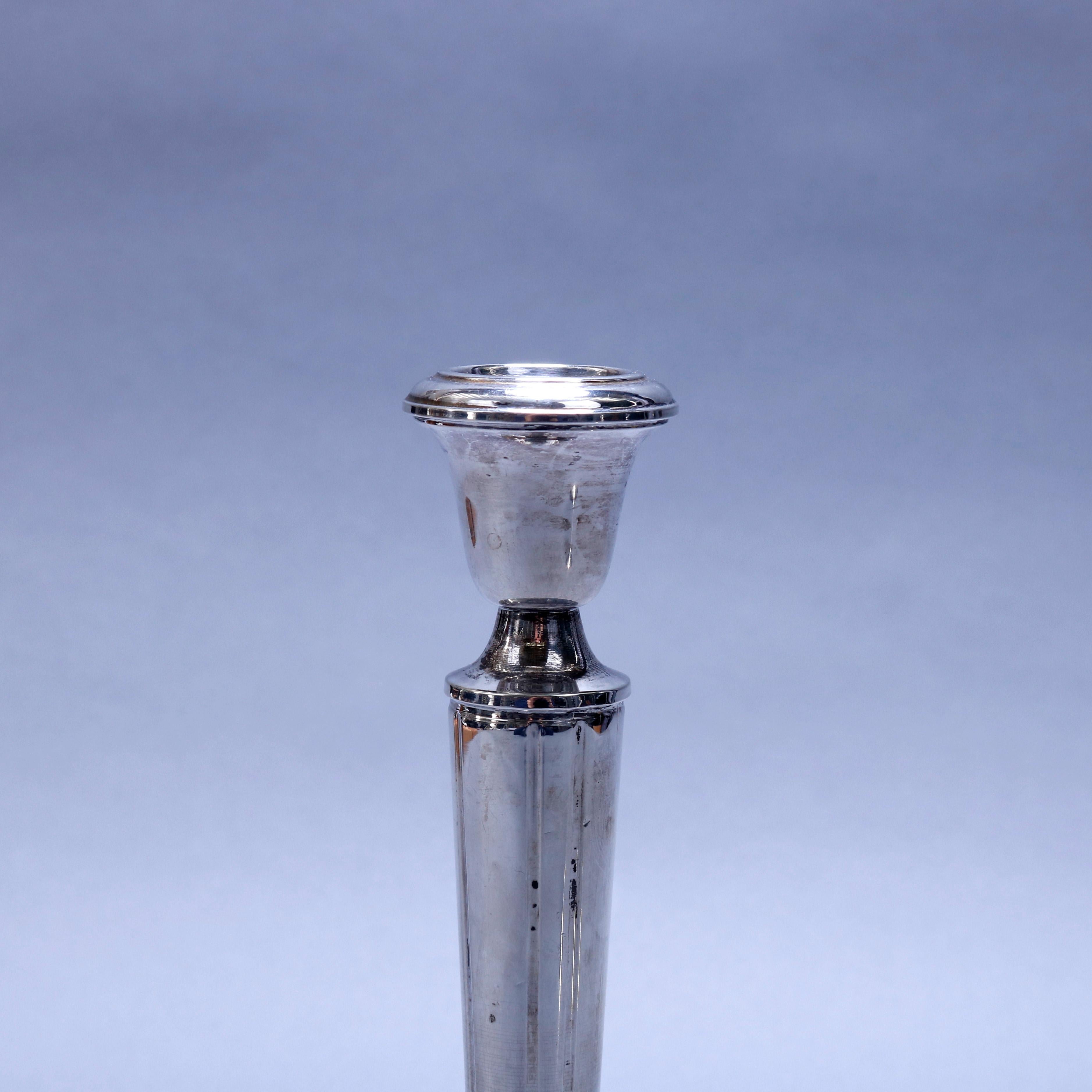 sterling weighted candlesticks