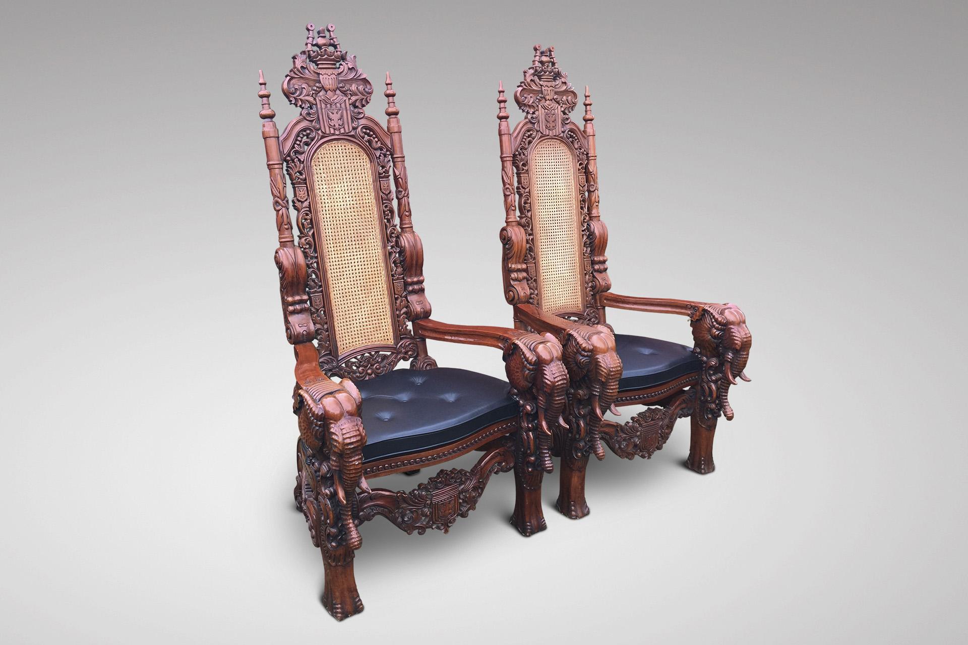 throne chair dimensions