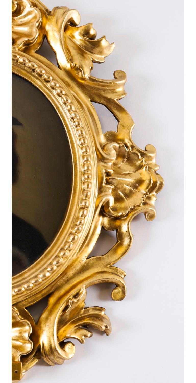 Antique Pair  Portraits Raphael &Andrea del Sarto Florentine Frames 19thCentury For Sale 10