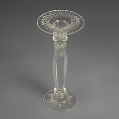 Antique Pair Sinclair Crystal Candlesticks, C1920