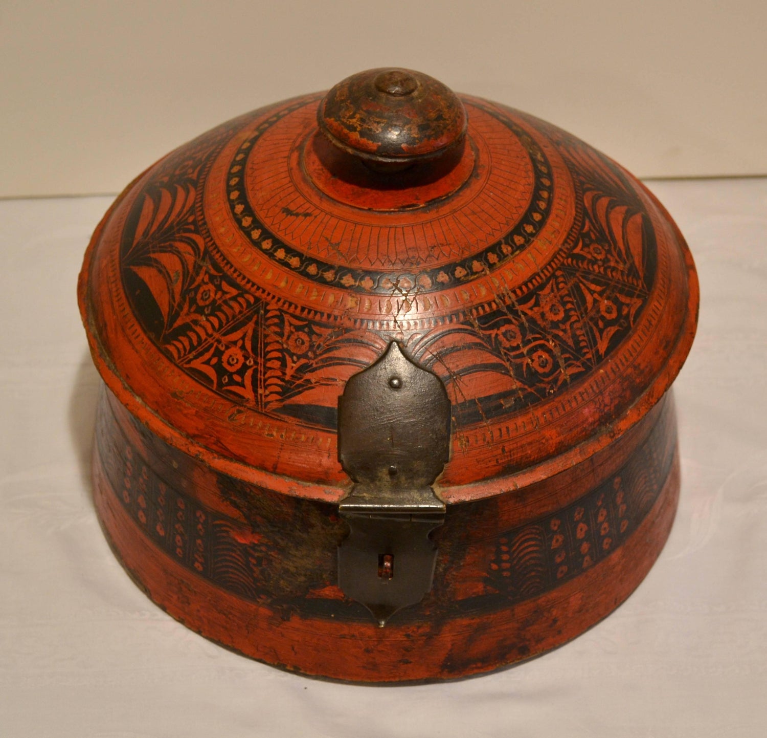 Antique Pakistani Tribal Spice Box At 1stdibs
