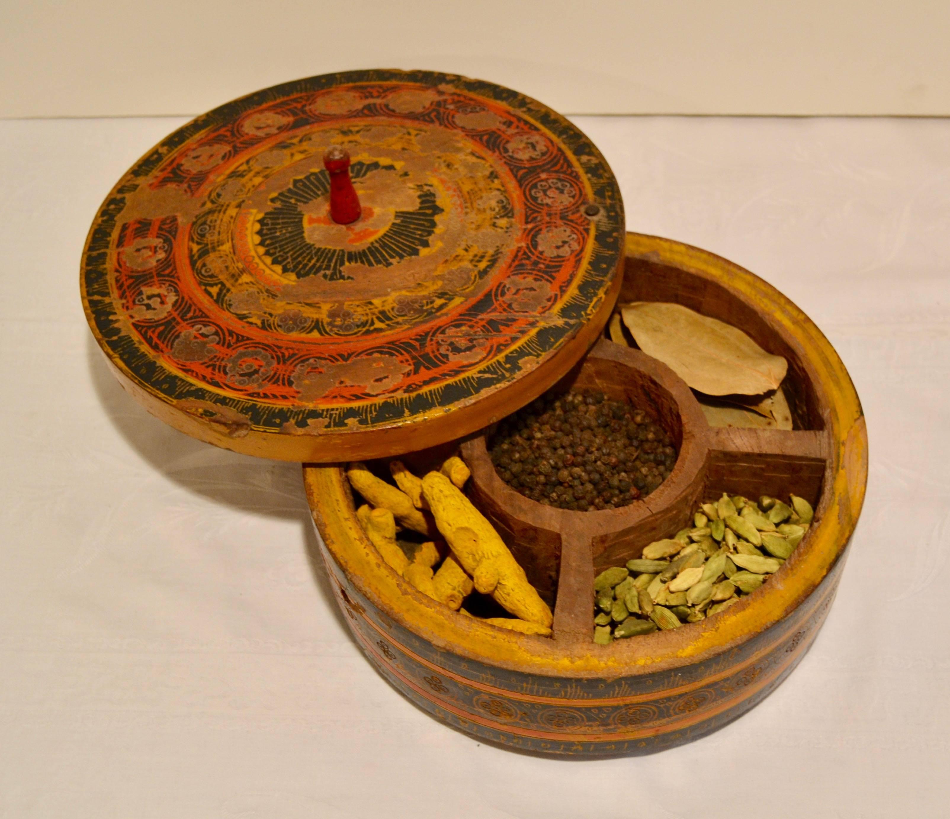ceramic spice box