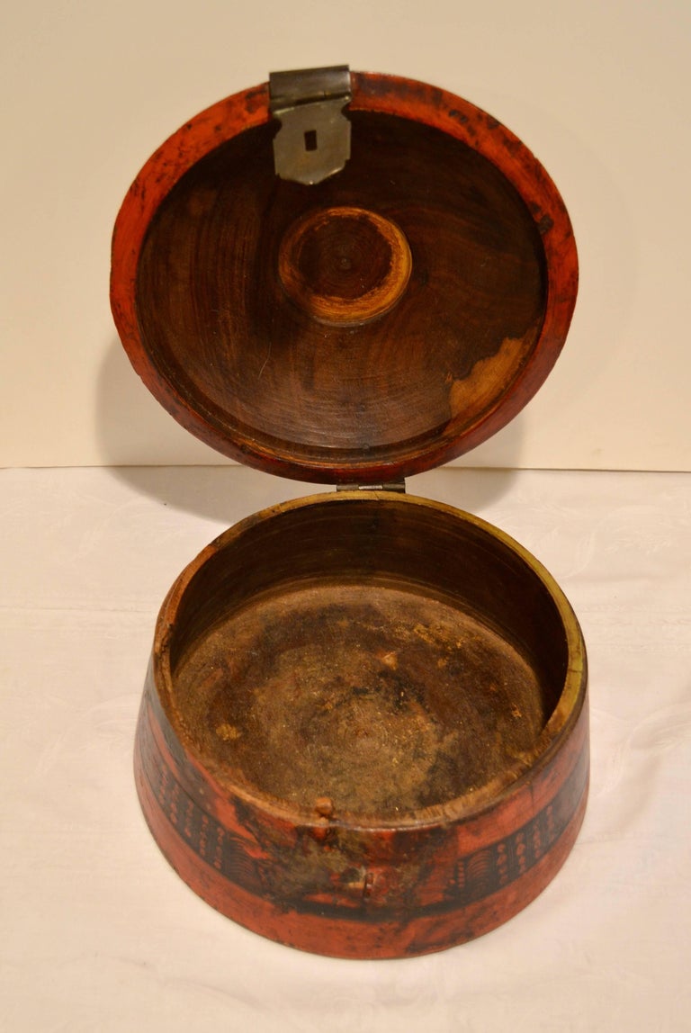Antique Pakistani Tribal Spice Box At 1stdibs