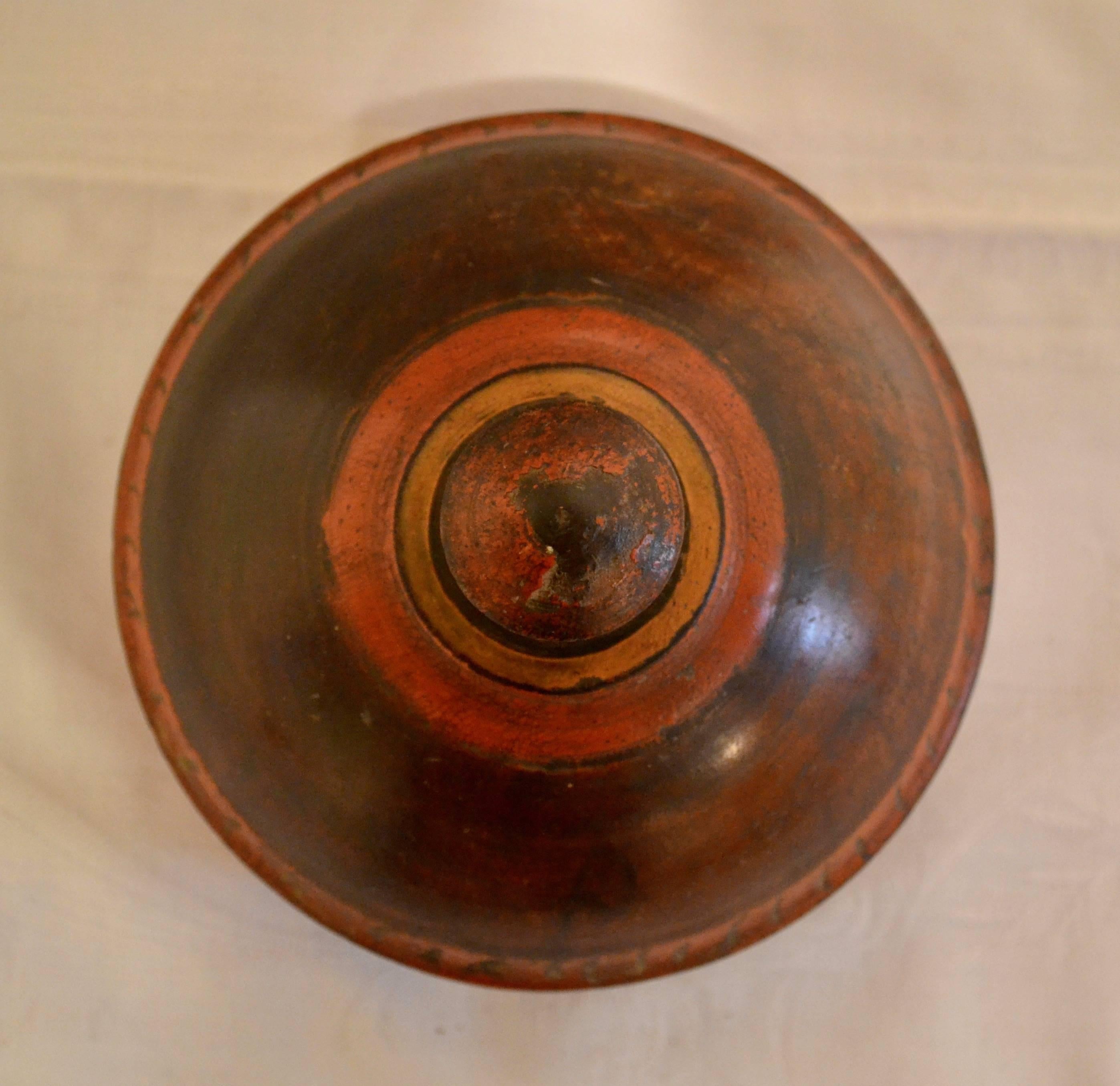 Hardwood Antique Pakistani Tribal Spice Box
