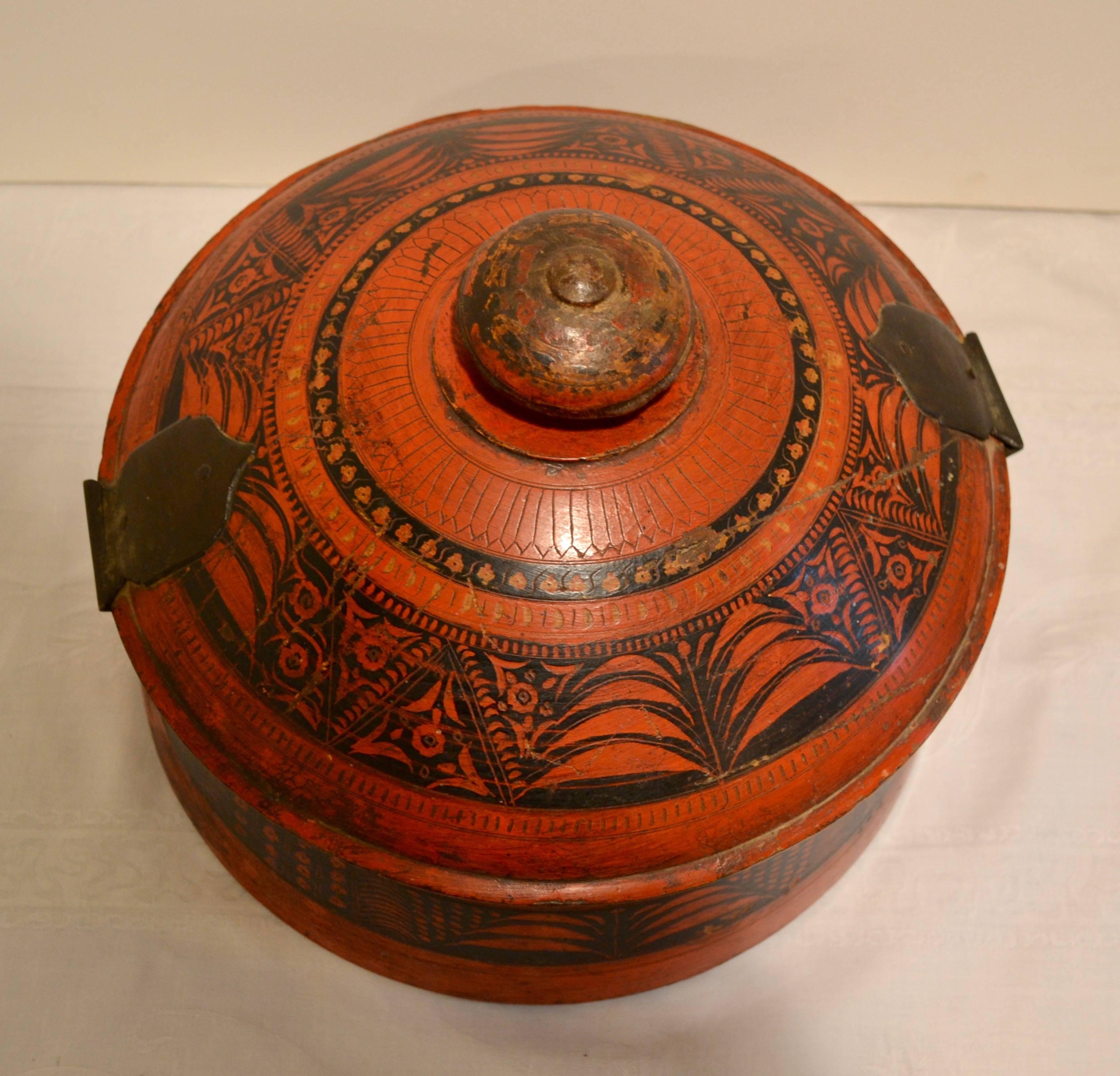20th Century Antique Pakistani Tribal Spice Box