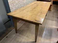 Antique Pale Ash Farmhouse Table