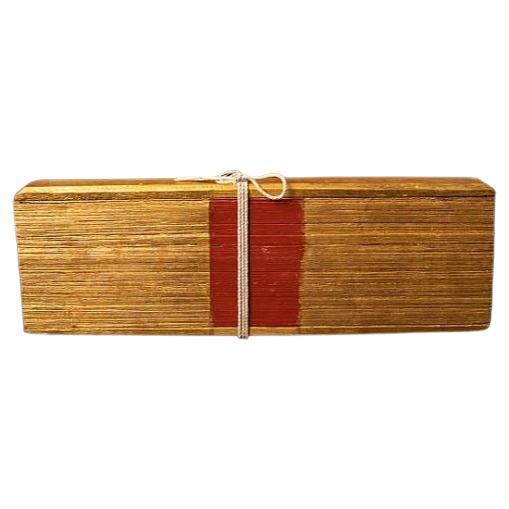 Antique Palm Leave Manuscript Book from Burma