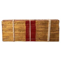 Antique Palm Leave Manuscript Book from Burma
