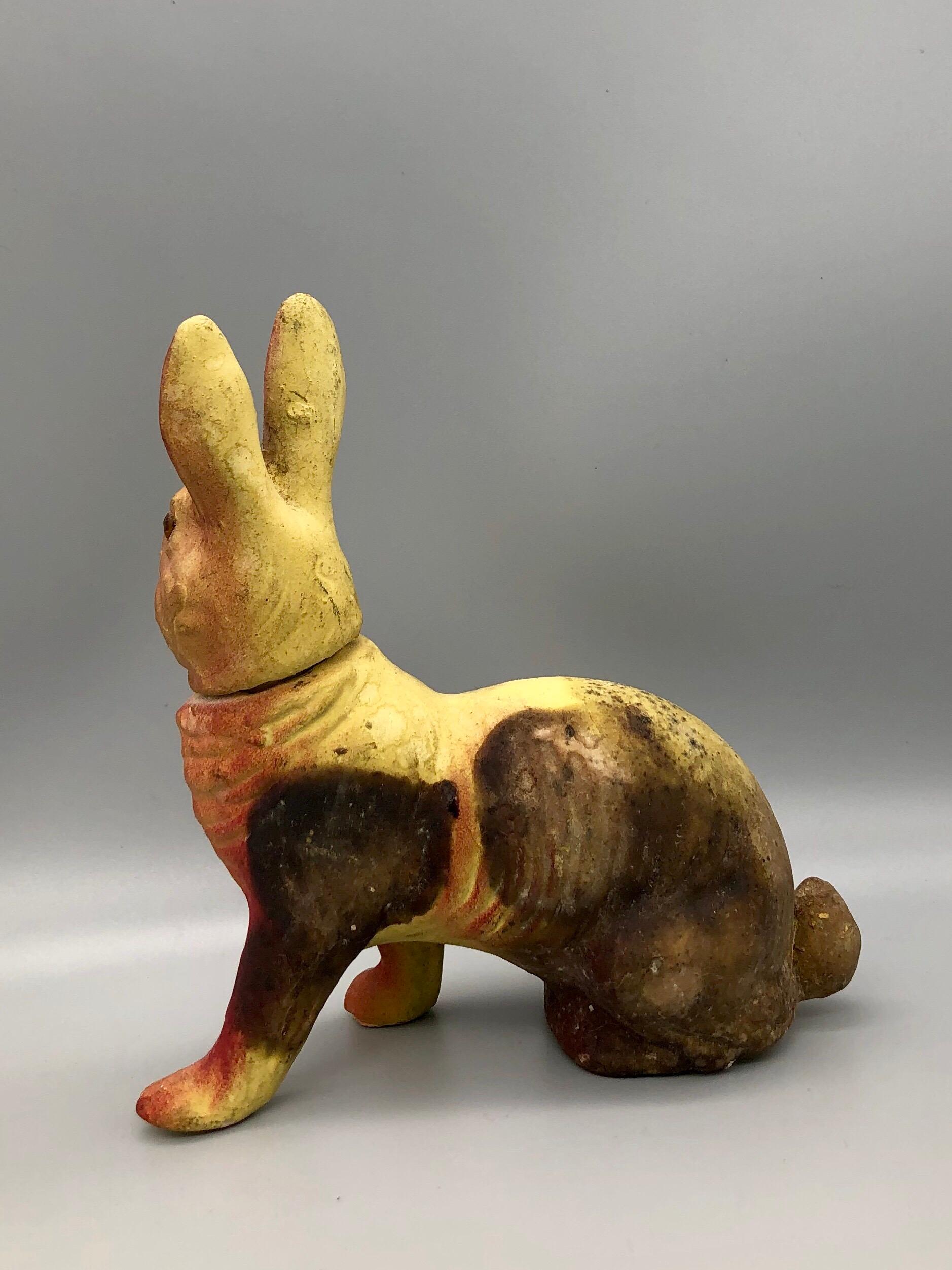 paper mache rabbits