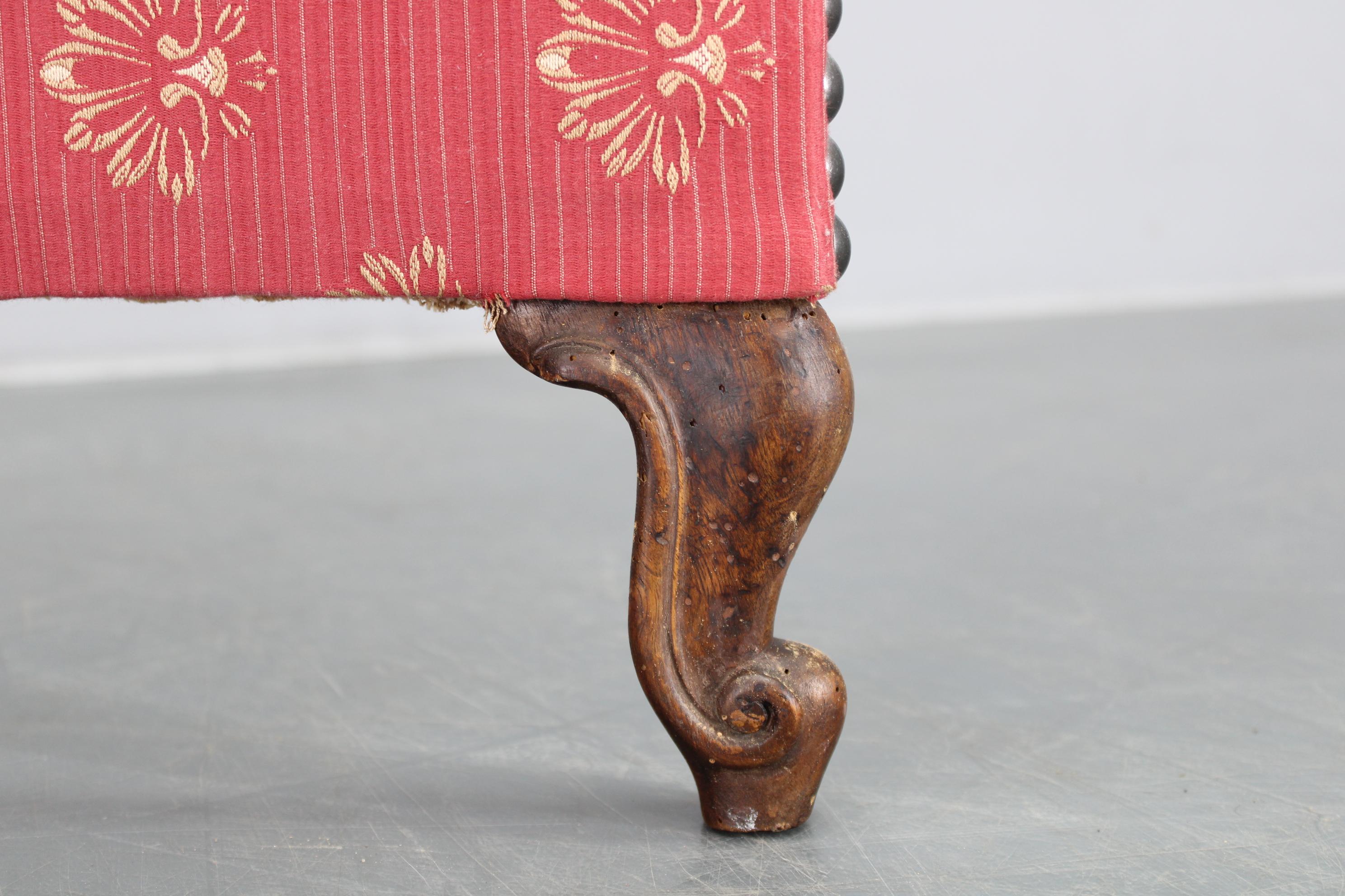 Antique Paravan with Fabric, Czechoslovakia For Sale 7