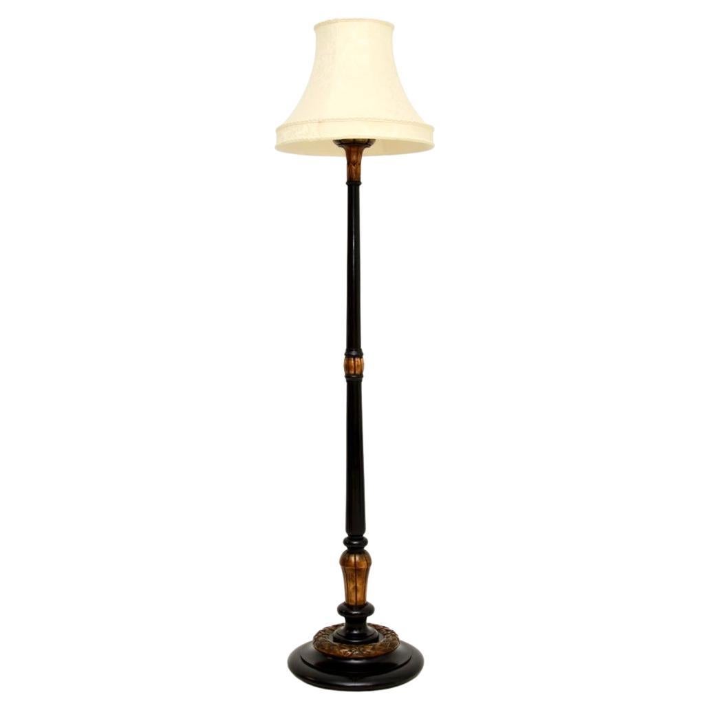 Antique Parcel Gilt Floor Lamp