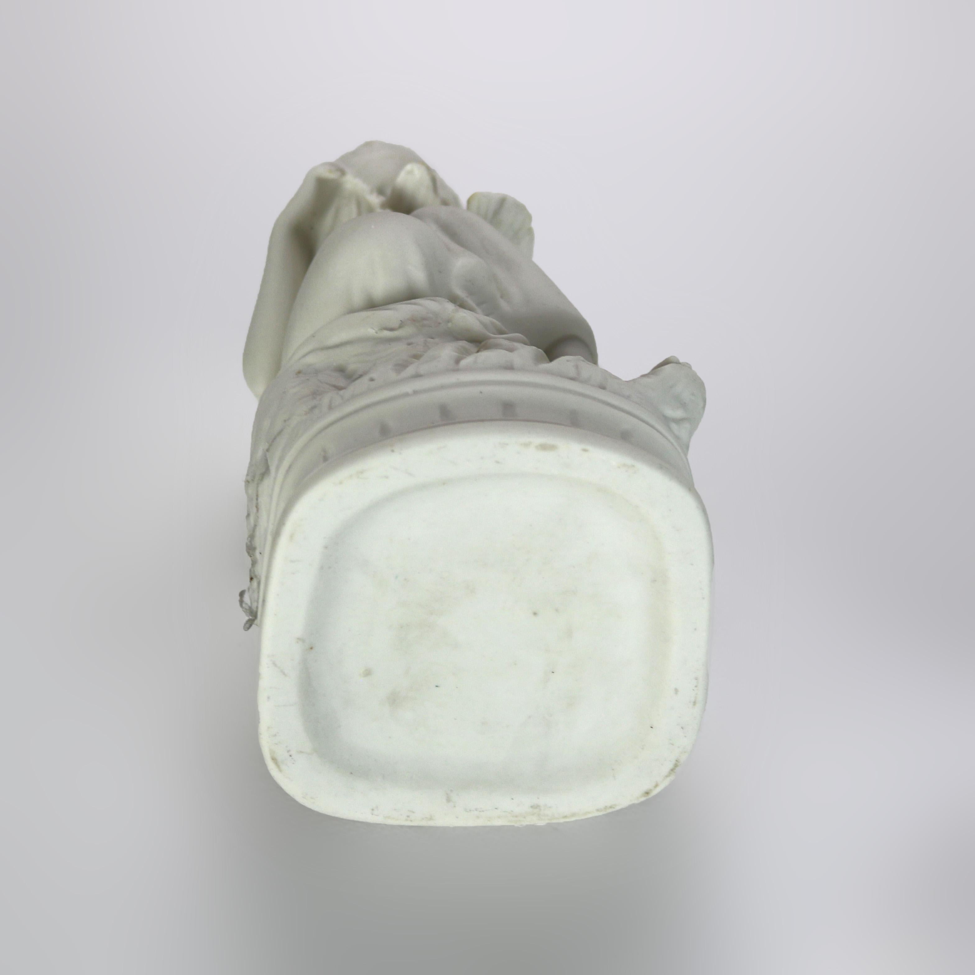 Antica figura in porcellana di bisquit classica di Parian Ware C1880 in vendita 5