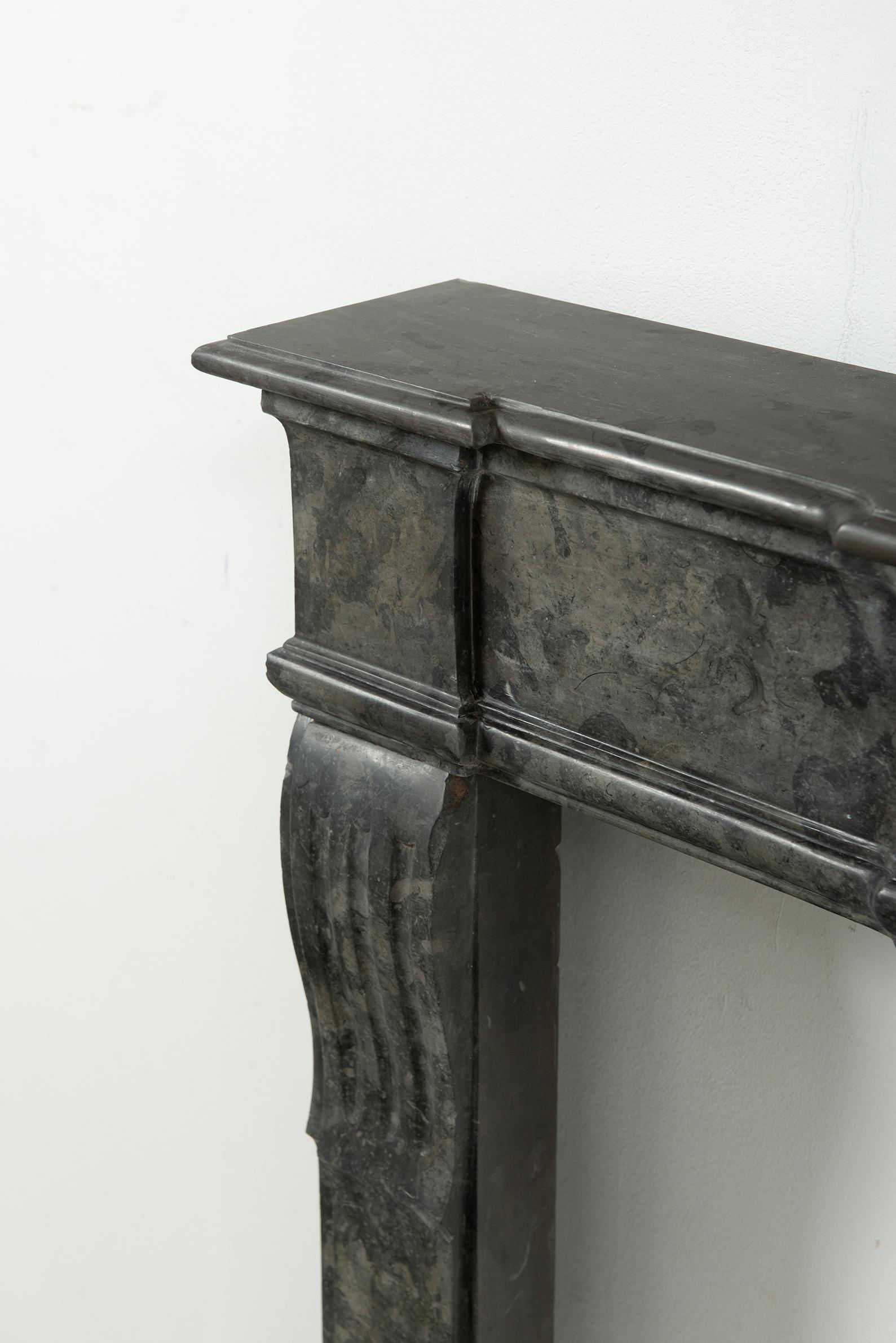 Antique Parisian Louis XVI Fireplace Mantel For Sale 6