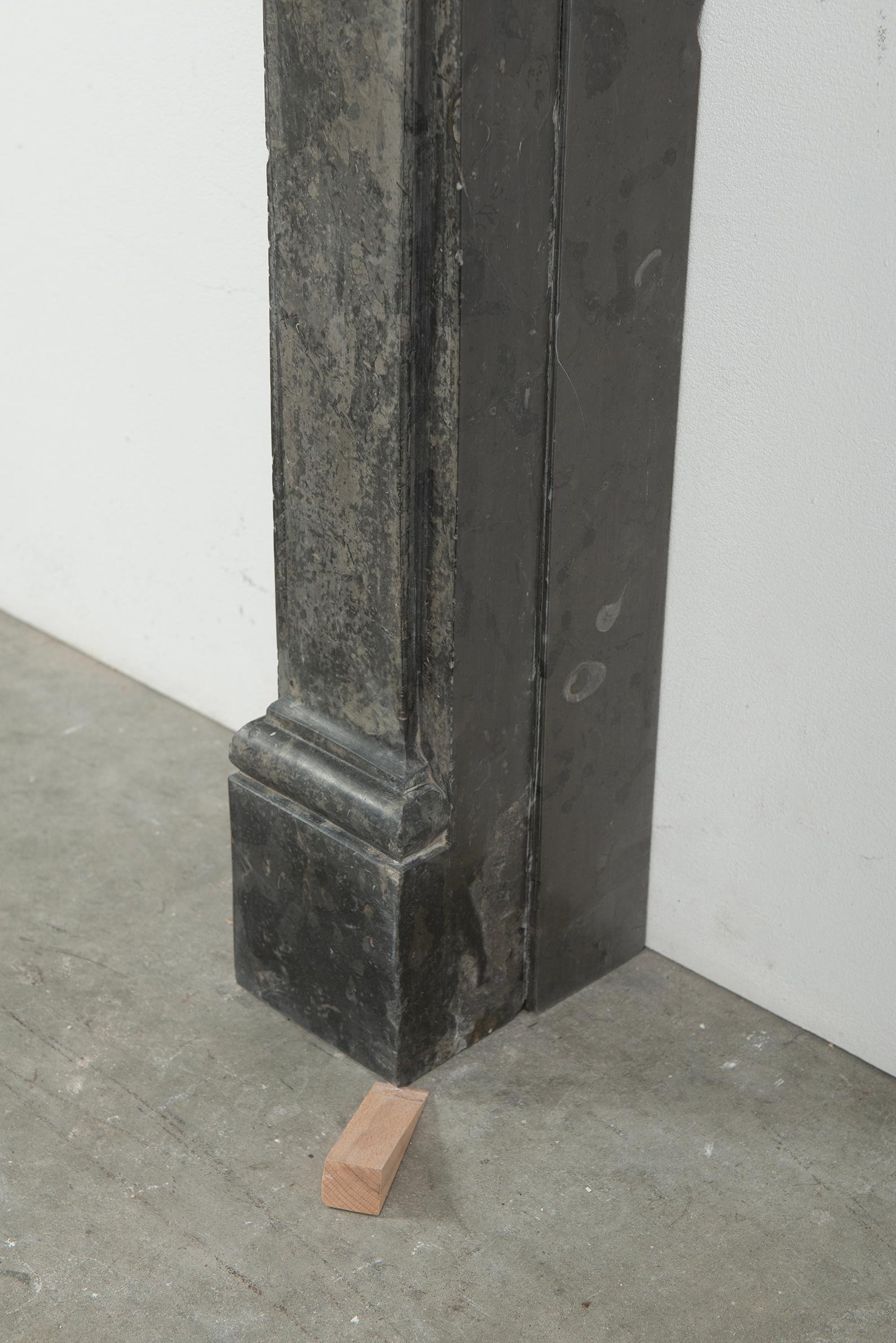 Antique Parisian Louis XVI Fireplace Mantel For Sale 10