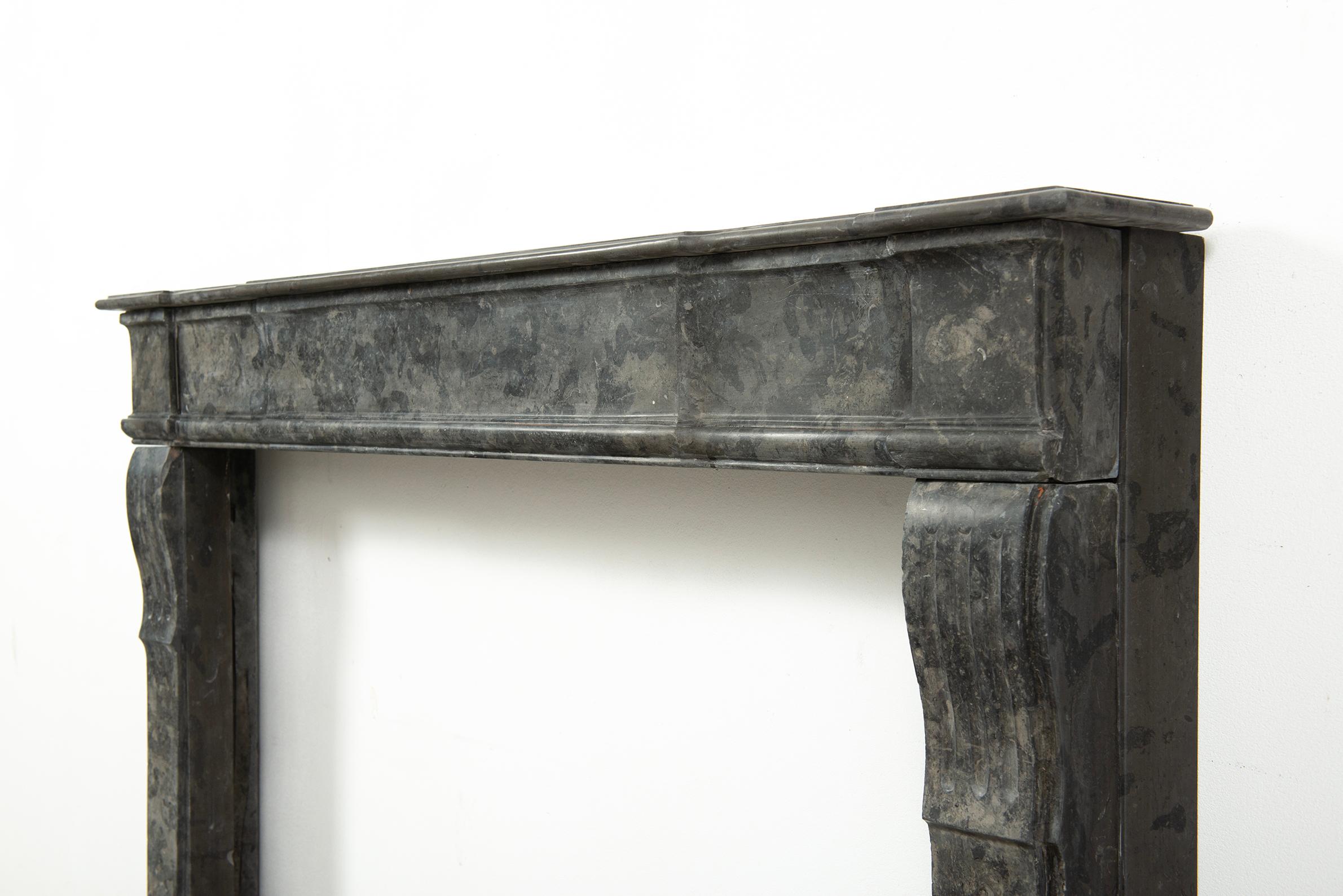 Antique Parisian Louis XVI Fireplace Mantel For Sale 12