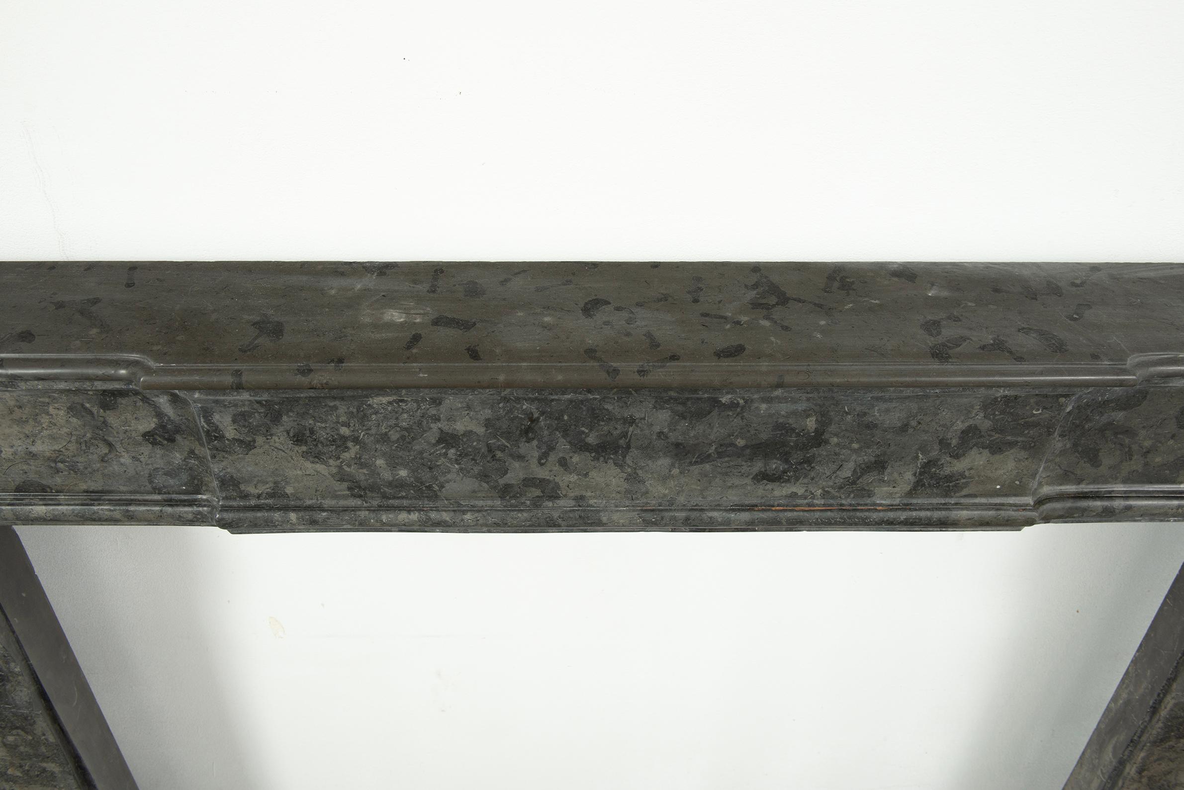 18th Century Antique Parisian Louis XVI Fireplace Mantel For Sale