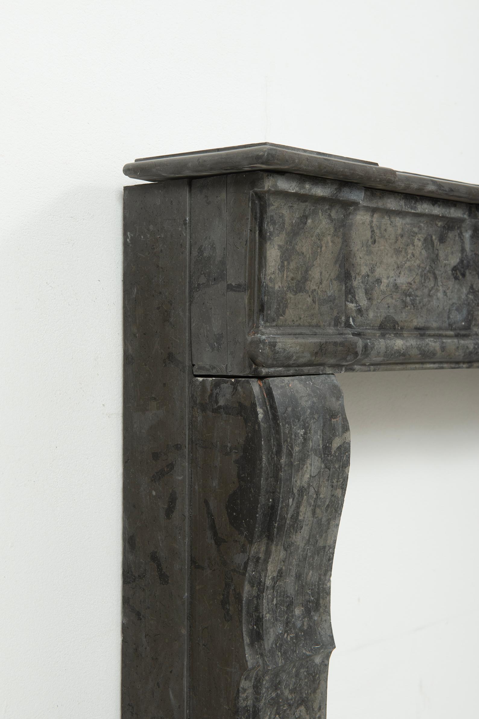 Antique Parisian Louis XVI Fireplace Mantel For Sale 3