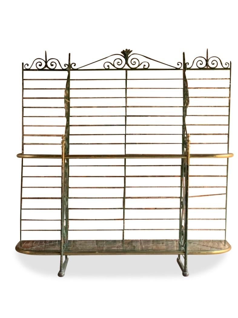 Brass Antique Parisienne Boulangerie Display Stand France, circa 1900