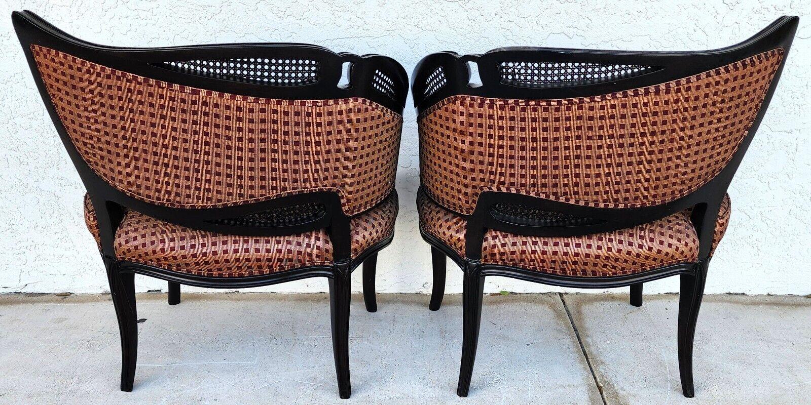 Antique Parlor Chairs Art Nouveau Pair 5