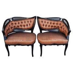 Used Parlor Chairs Art Nouveau Pair