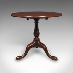 Antique Parlour Table, English, Supper, Card, Occasional, Georgian, Circa 1790