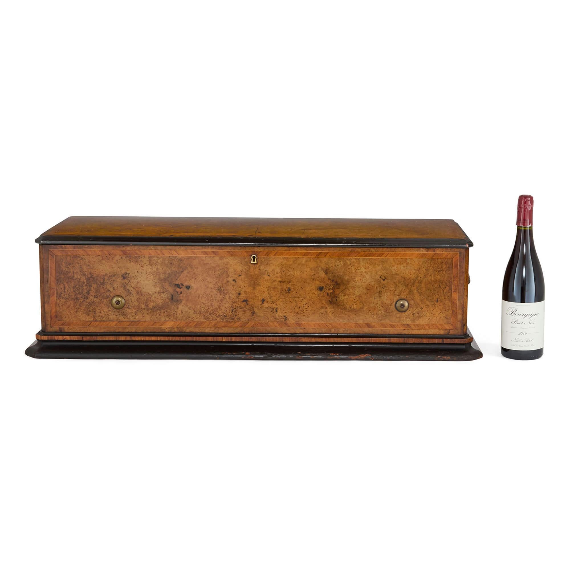 Caja de música antigua de parquet de Nicole Frères en Bueno estado para la venta en London, GB