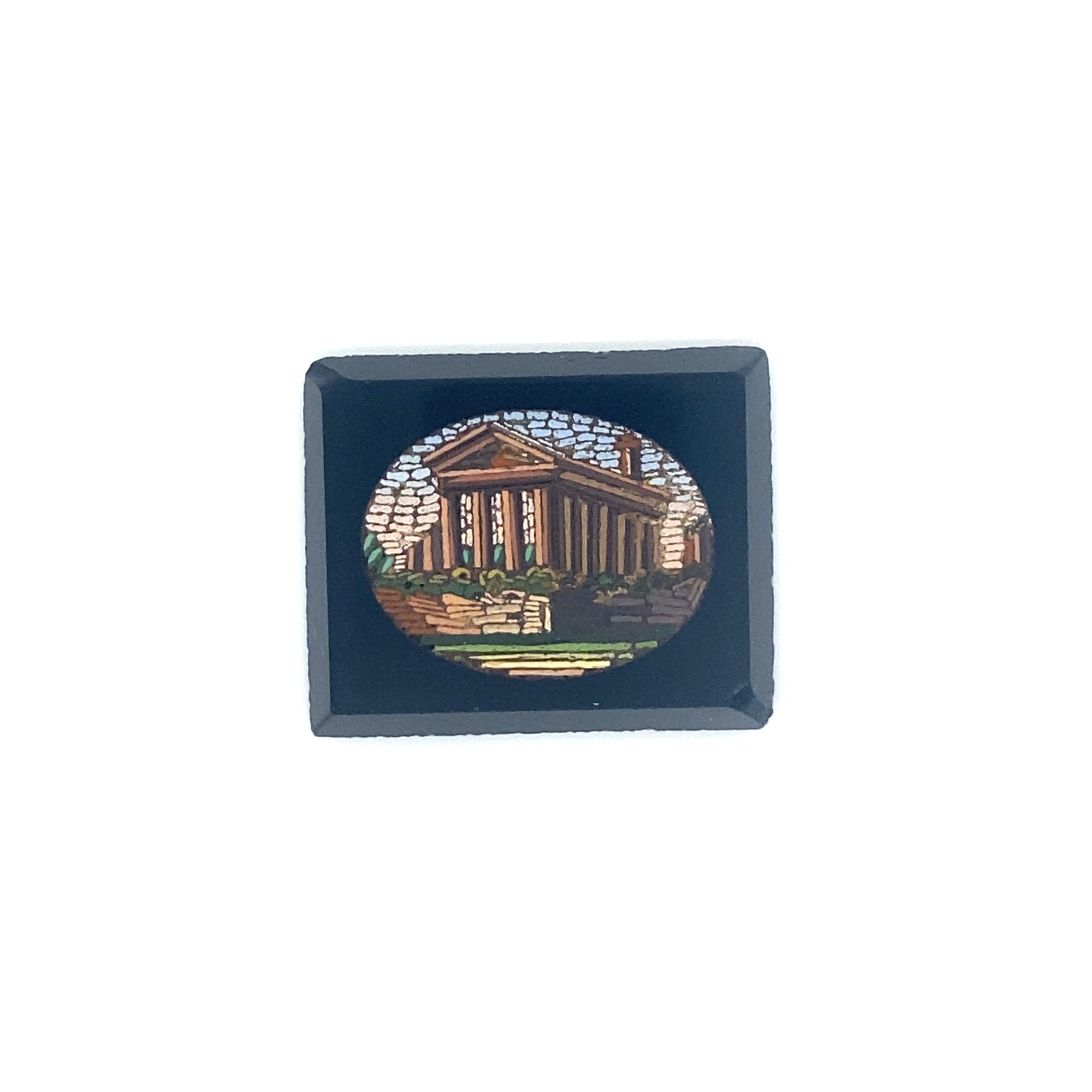 Taille mixte Antique micro-mosaïque Parthenon