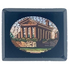 Antique micro-mosaïque Parthenon