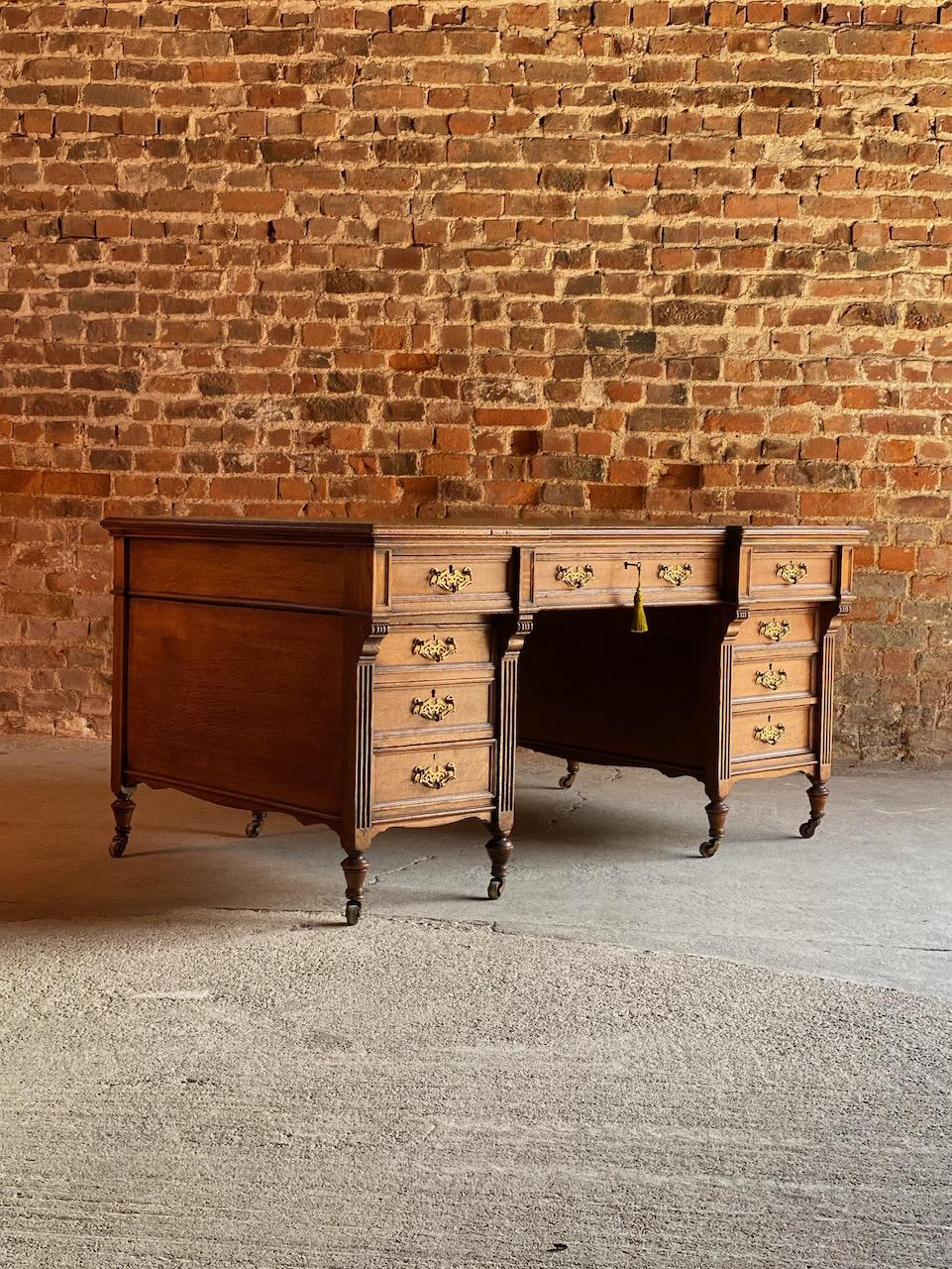 antique partners desk for sale