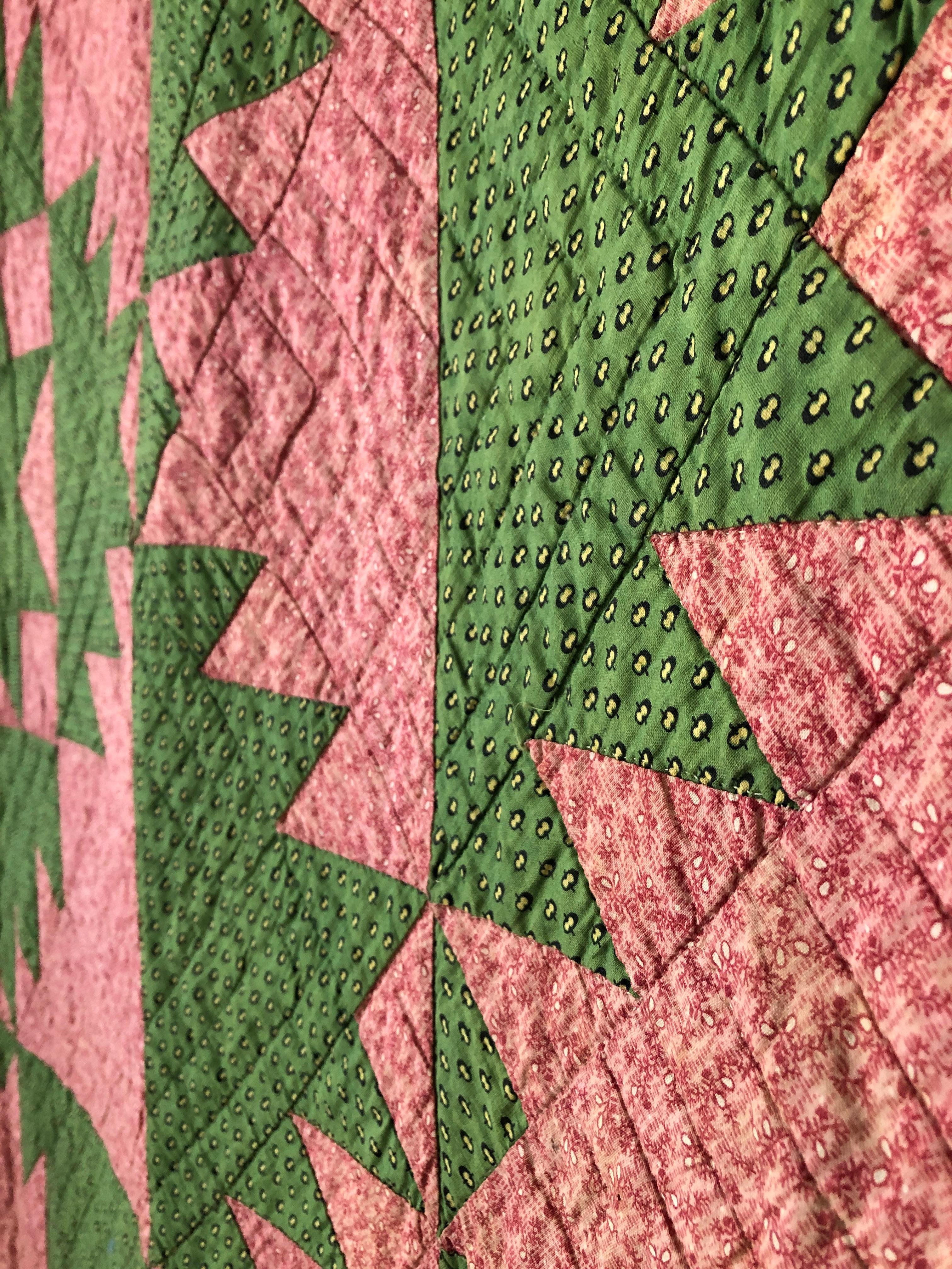 Cotone Antica trapunta Patchwork Center Star 
