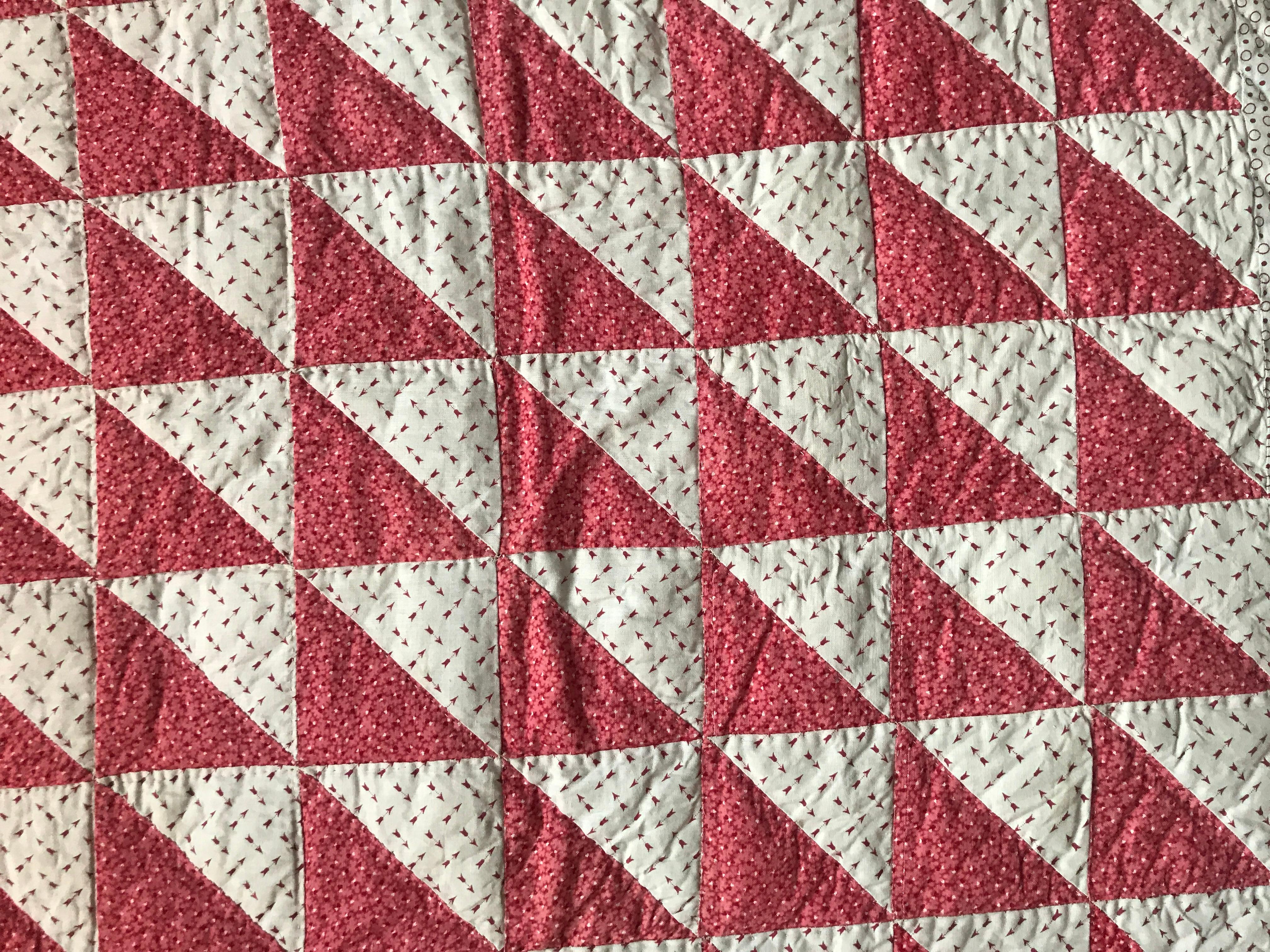 American Antique Patchwork Quilt 