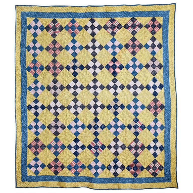Antique Patchwork Quilt at 1stDibs