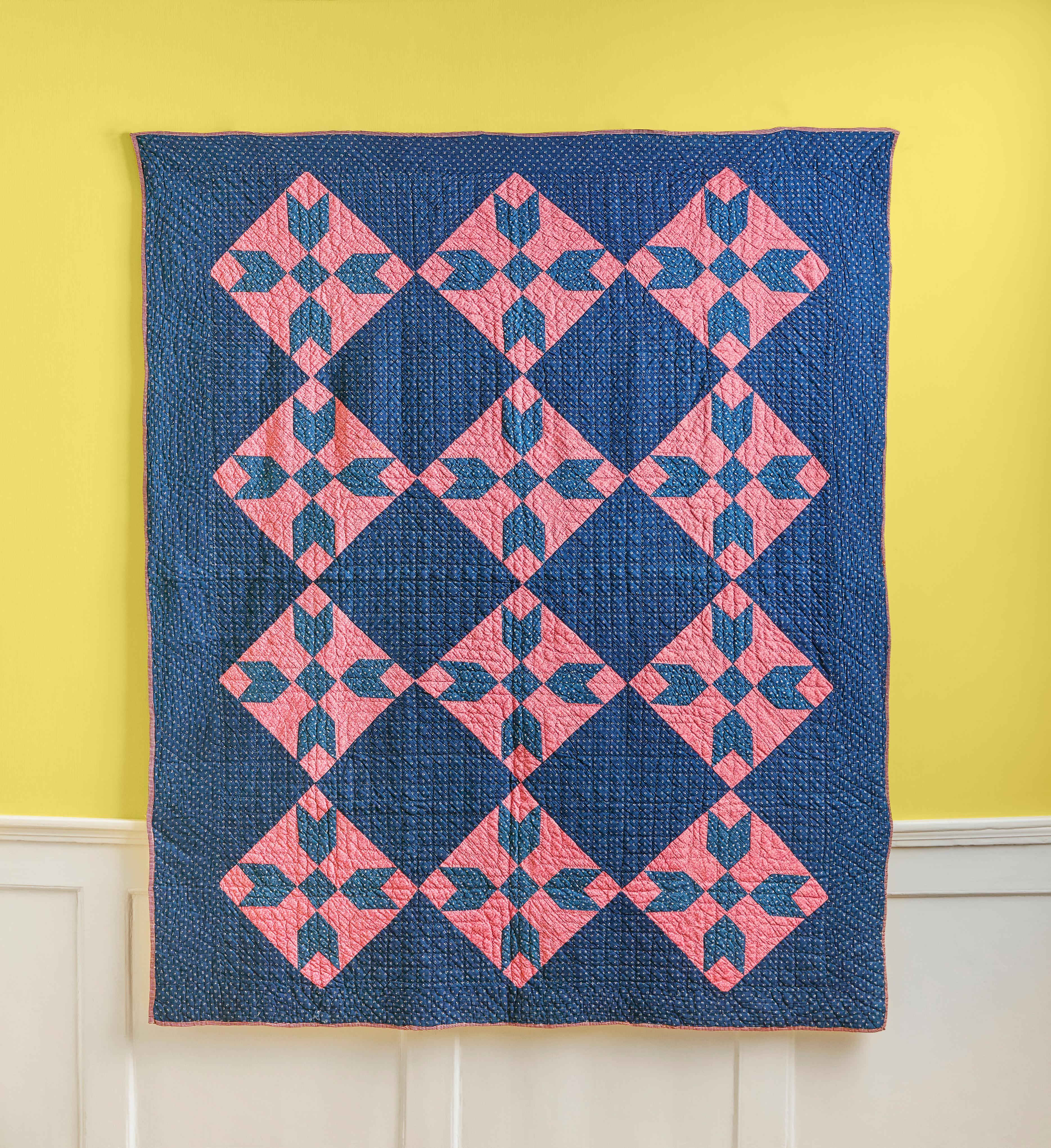 Patchwork Quilt
États-Unis, fin du 19e siècle

Quilt antique 