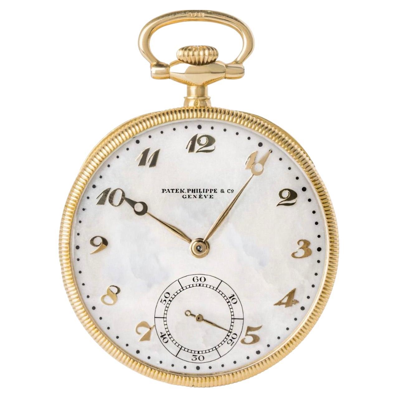 Mother of pearl pocket watch outlet