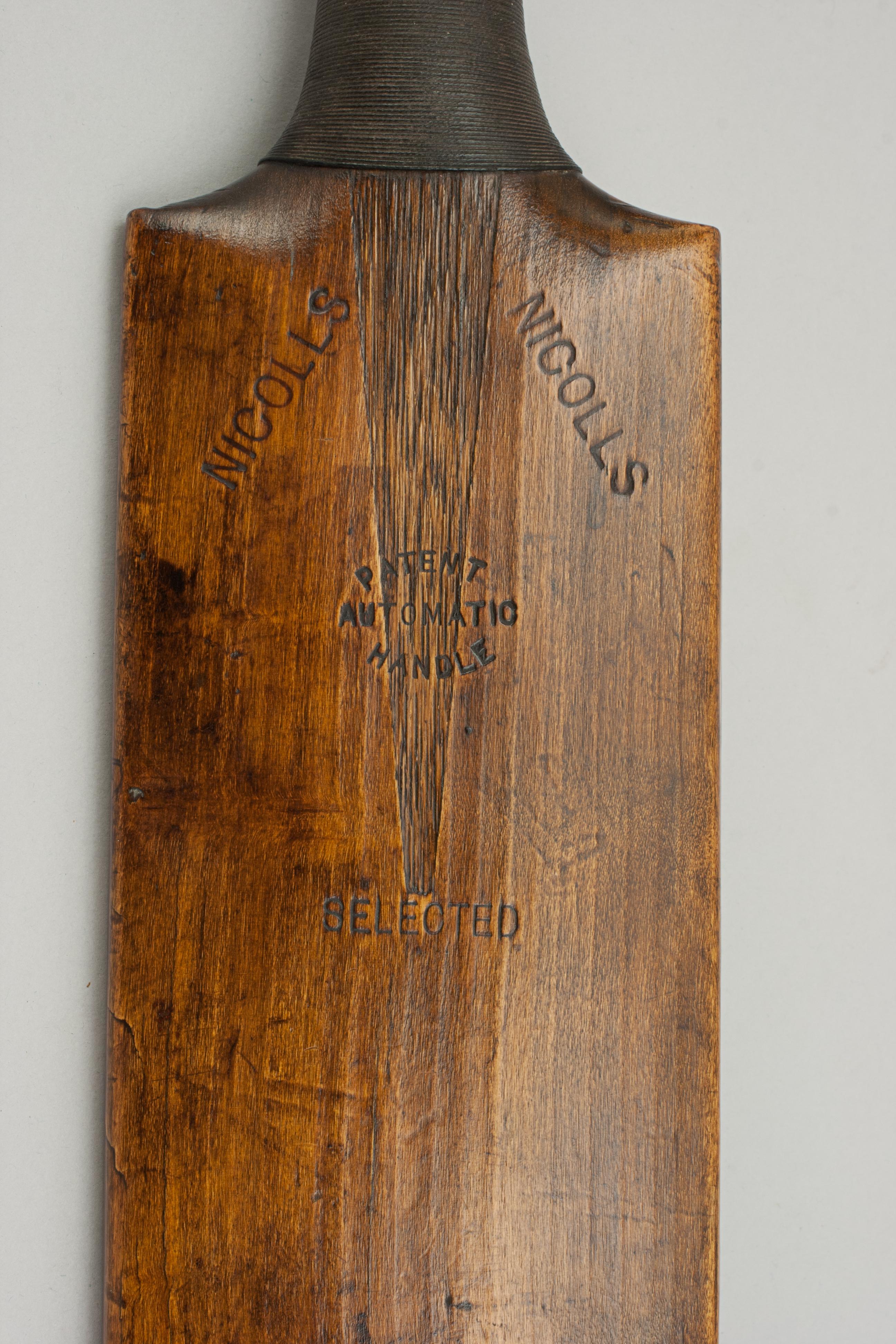 antique cricket bat